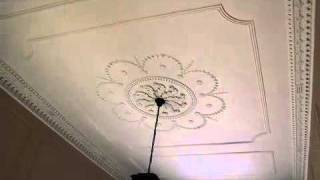 City Crafts  plaster cornice coving ceiling roses and plasterers Edinburgh Scotland [upl. by Winou412]