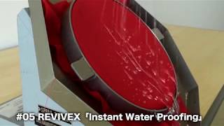 05 REVIVEX「Instant Water Proofing」撥水テスト [upl. by Allison413]