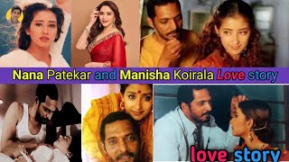 Nana Patekar and Manisha Koirala Love story BollywoodTarget [upl. by Westlund]