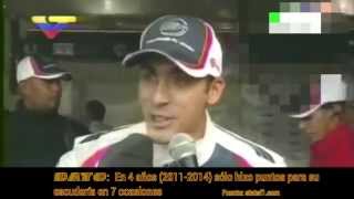 Pastor Maldonado mejor pagado y más accidentado [upl. by Otit]