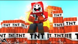 Minecraft  Tnt Village 2 shortslive minecraftlive [upl. by Lubet]