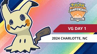 VG Day 1  2024 Pokémon Charlotte Regional Championships [upl. by Anivel714]