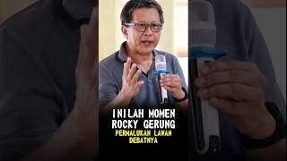 Rocky gerung buat 2 doktor tak berkutik [upl. by Oletha]