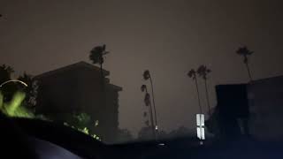 Hurricane Milton Eyewall Extreme Winds St Petersburg Tampa Bay Florida October 10 2024 [upl. by Min]