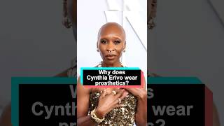 Why does Cynthia Erivo wear prosthetics She’s hiding three body secrets and the last one foryou [upl. by Rock535]