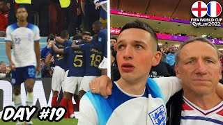 The Moment England Lose to France at 2022 World Cup [upl. by Dempster]