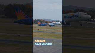 Allegiant A320 Taking Off At Albany International Airport allegiantairlines airbus320 aviation [upl. by Sabec971]