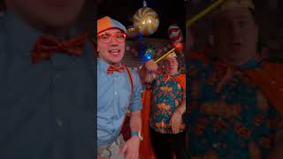 WHAT Is Blippi Doing THIS HALLOWEEN  shorts blippi halloween holiday spooky ghosts monster [upl. by Ennywg]