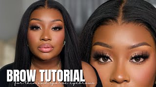 2024 Brow Tutorial  How to Fill in SparseThin Eyebrows [upl. by Ahsiekel171]