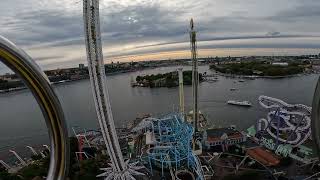 Gröna Lund Fritt Fall With Tilt POV September 2024 [upl. by Clemen128]