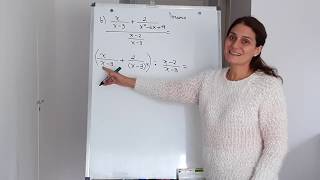 Expresiones algebraicas fraccionarias 4b [upl. by Newlin]