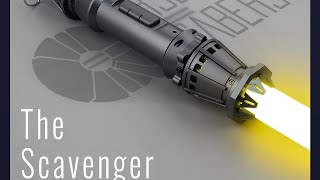 The Scavenger by Parsec Sabers quick unboxing and review [upl. by Veronike]