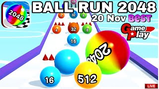 Ball Run 2048 Best Gameplay 20N shortsfeed live shortslive subwaysurfers [upl. by Portland658]