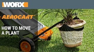 How to Move a Plant Using the WORX Aerocart [upl. by Meuser635]