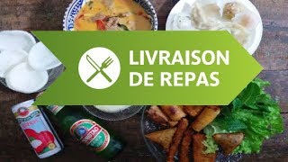 Le boom des livraisons de repas à domicile [upl. by Diane]