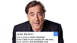 Javier Bardem Answers the Webs Most Searched Questions  WIRED [upl. by Assirahc966]