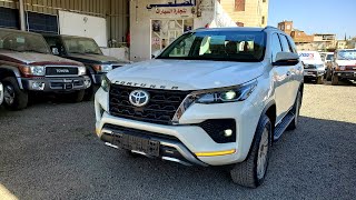 آخر دفعه تويوتا فورتشنر 2022 VXR ٦ سلندر صفيحه 8  Toyota Fortuner  المضلعي للسيارات 776775200 [upl. by Norina957]