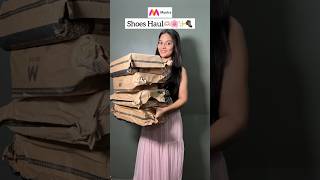 Myntra Shoes Haul meesho shorts [upl. by Kirbee]