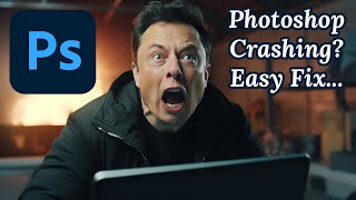 Photoshop Crashing and Freezing Easy Fix Full Tutorial [upl. by Assilac292]