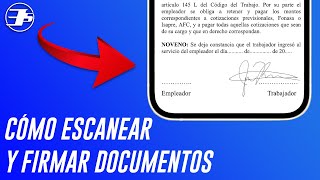 Cómo firmar un documento en tu iPhone o iPad  Cómo escanear y firmar documentos en un teléfono [upl. by Tterb]