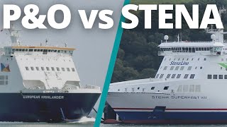 Cairnryan to Northern Ireland  who wins We took PampO out and Stena back to compare [upl. by Einnij]