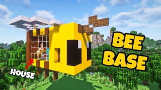 Minecraft How to make Giant Bee Base [upl. by Koslo]