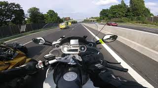 bmw k1600gt acceleration [upl. by Shewmaker]