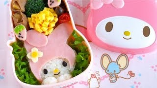 How to Make My Melody Bento Lunch Box Kyaraben Recipe  OCHIKERON  Create Eat Happy [upl. by Kabab]