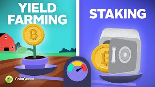 Is Yield Farming DIFFERENT from Staking Explained in 3 mins [upl. by Sheldon436]