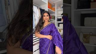 grwm in a saree in tamil [upl. by Nayrb]