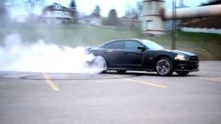 2012 Dodge Charger SRT8 Burnout video [upl. by Bultman372]