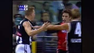 Stephen Milne slaps Nathan Buckley 2002 [upl. by Esiuole]