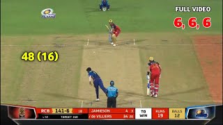 AB De Villiers Batting vs MI 48 Runs  IPL 2021 Match 1 RCB vs MI Highlights ABD Batting 48 in IPL [upl. by Sibby]