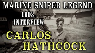 quotMarine Sniper Legend Carlos Hathcock His Own Words” 1993 [upl. by Ailedamla612]