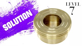 Messing Falle Brass trap a metal puzzle from Jean Claude Constantin  Solution [upl. by Ad]