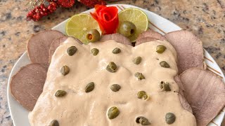 Peceto vitel Toné la receta más fácil y rica🎉🎄😋 [upl. by Eyde]