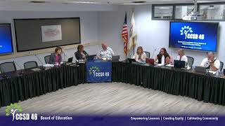 CCSD 46 Board of Education Meeting September 18th 2024 [upl. by Ardnalahs141]