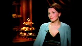 Interview for quotChocolatquot to Juliette Binoche [upl. by Yelahs]