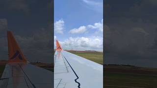 WingsOfWonder InFlightViews arialview abovetheclouds goaairport viralshort youtubeviral [upl. by Alleram]