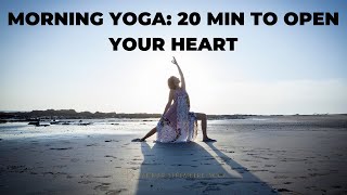 Morning Yoga Practice with Dagmar  20 Min To Open your Heart [upl. by Norrab]