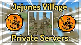 CODES Jejunes Village Private Server Codes for Shindo Life  Jejunes Village Private Severs  Pt 2 [upl. by Molahs]