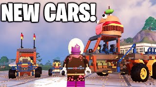 I Built Every NEW VEHICLE in LEGO FORTNITE Update v2910 [upl. by Olen827]