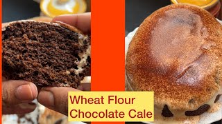 Without Oven Easy Homemade Wheat Chocolate Cake Recipe [upl. by Arved858]