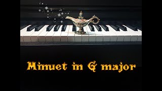 Bach  Minuet in G major BWV Anh 114 [upl. by Ynez652]