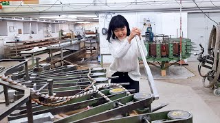 Building a Steinway Piano at Hamburg Factory  Tiffany Vlogs 96 [upl. by Shel]