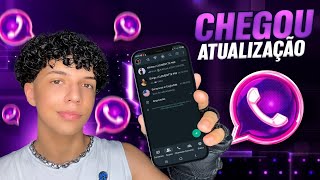 CHEGOU💜 NOVO WHATSAPP AERO ATUALIZADO 2024 COM FUNÇÕES NOVAS WHATSAPP AERO🔥 [upl. by Anicart]