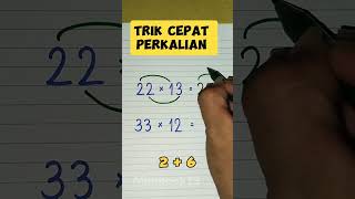 TRIK PERKALIAN  MATHS TRICK [upl. by Sesmar]