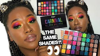 TESTING NEW BPERFECT X STACEY MARIE CARNIVAL XL PRO PALETTE [upl. by Neroled164]