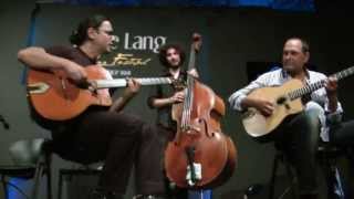 Stochelo Rosenberg amp Salvatore Russo Gypsy Jazz Trio  Eddie Lang Jazz Festival quotBossa Doradoquot [upl. by Grannie]