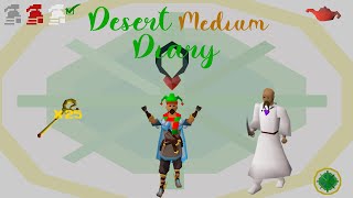 OSRS Desert Medium Diary Guide  Ironman Approved [upl. by Kazue]